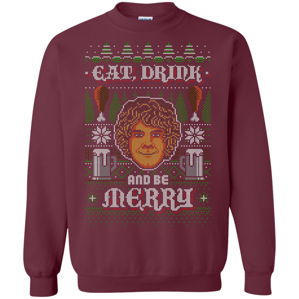 Be Merry Crewneck Sweatshirt