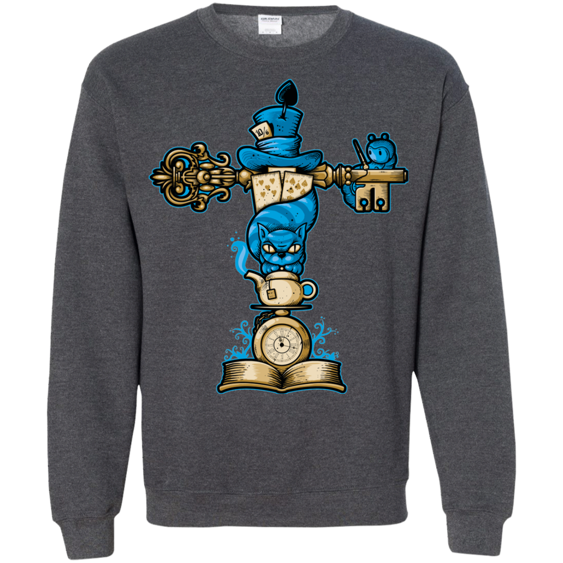 Wonderland Totem Crewneck Sweatshirt