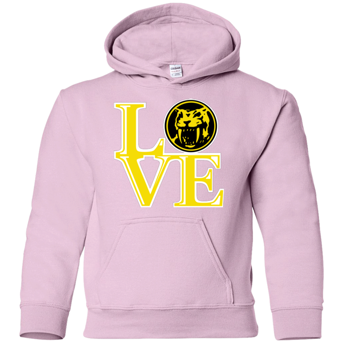 Yellow Ranger LOVE Youth Hoodie
