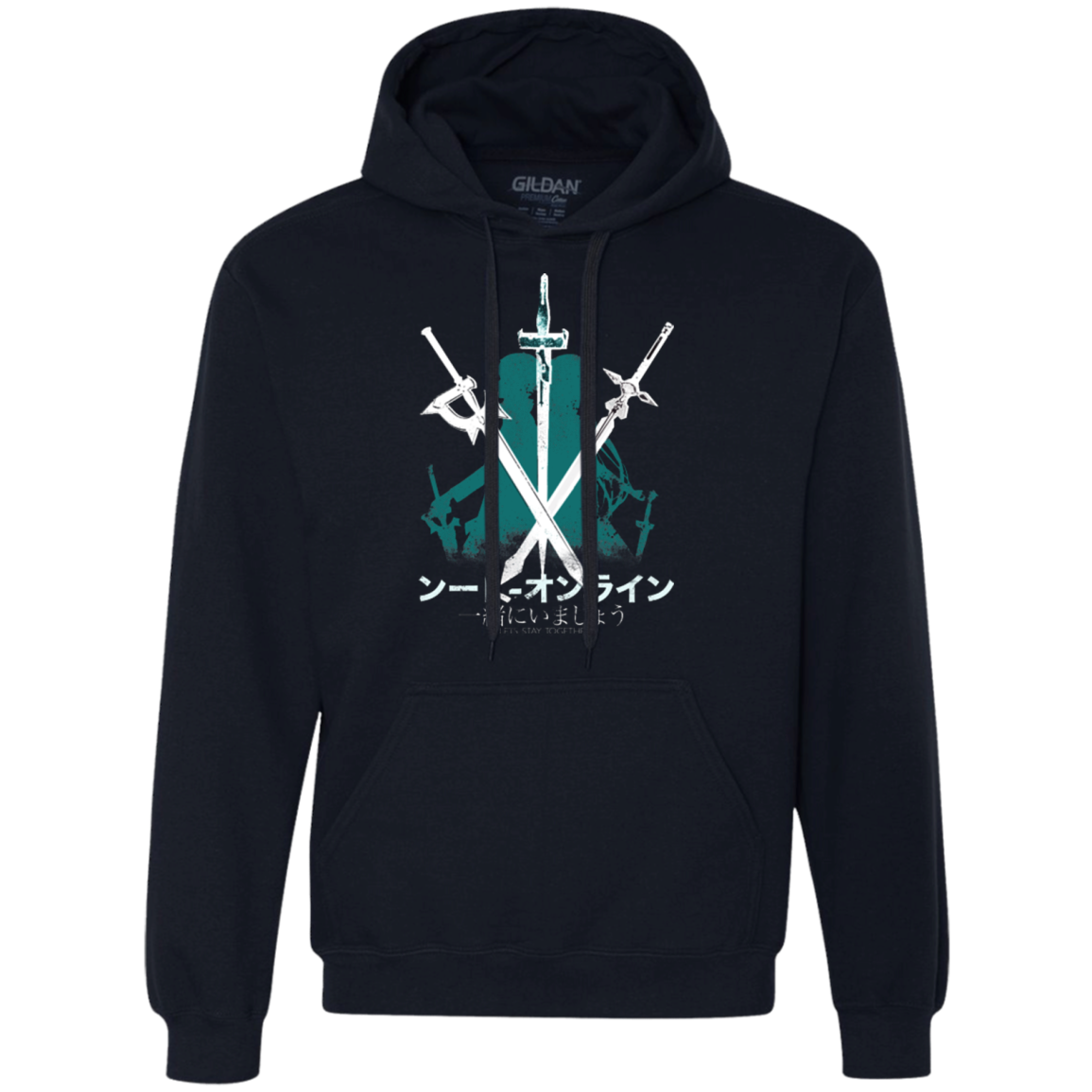Sword Art Premium Fleece Hoodie