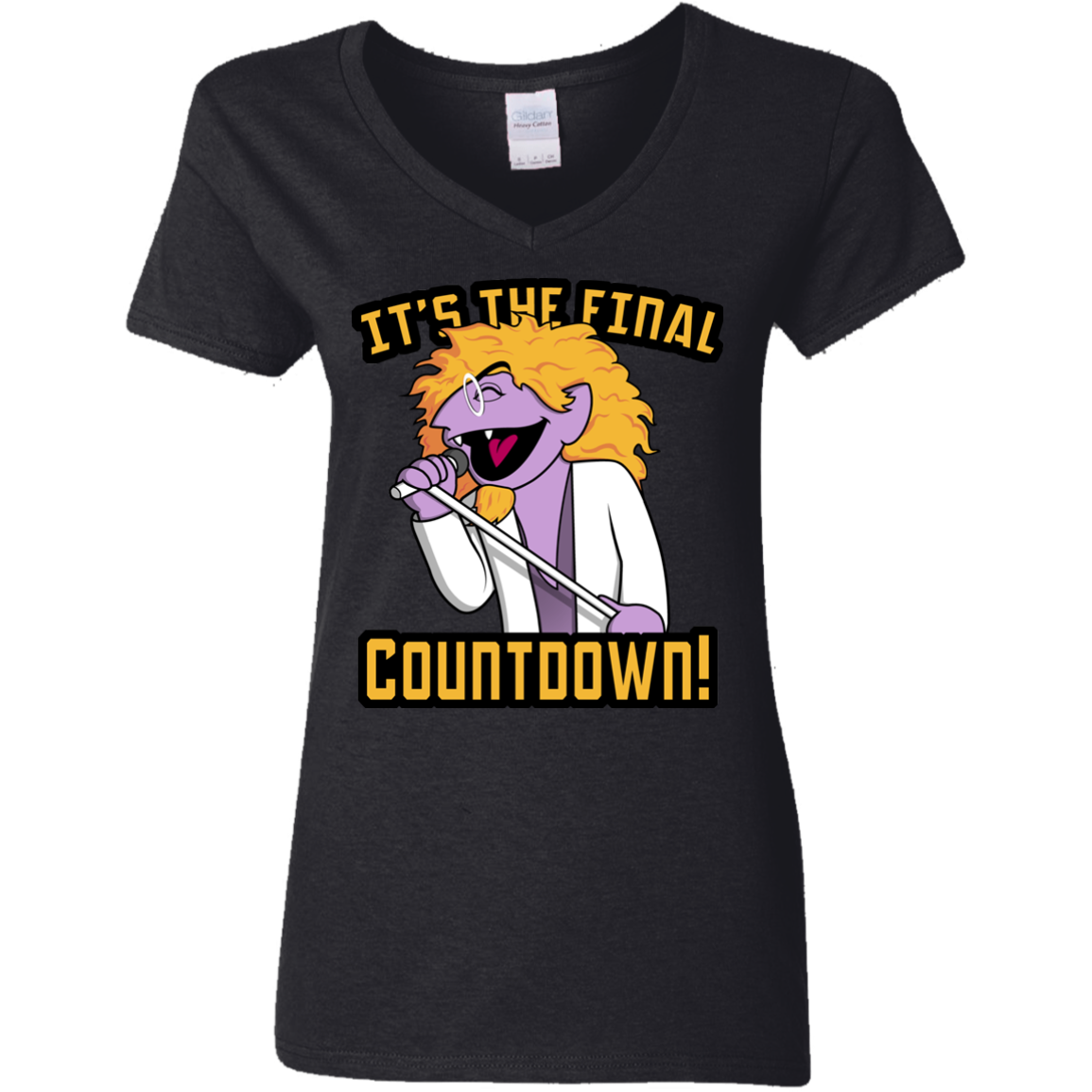 The Final Countdown Women's V-Neck T-Shirt