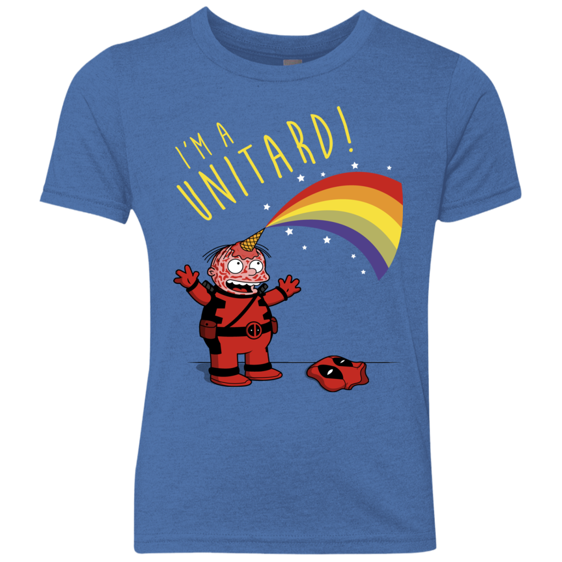 unitard-Raffiti Youth Triblend T-Shirt