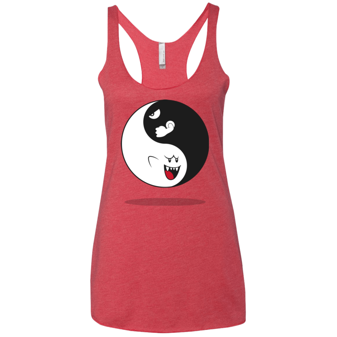 Shy and Angry Women's Triblend Racerback Tank