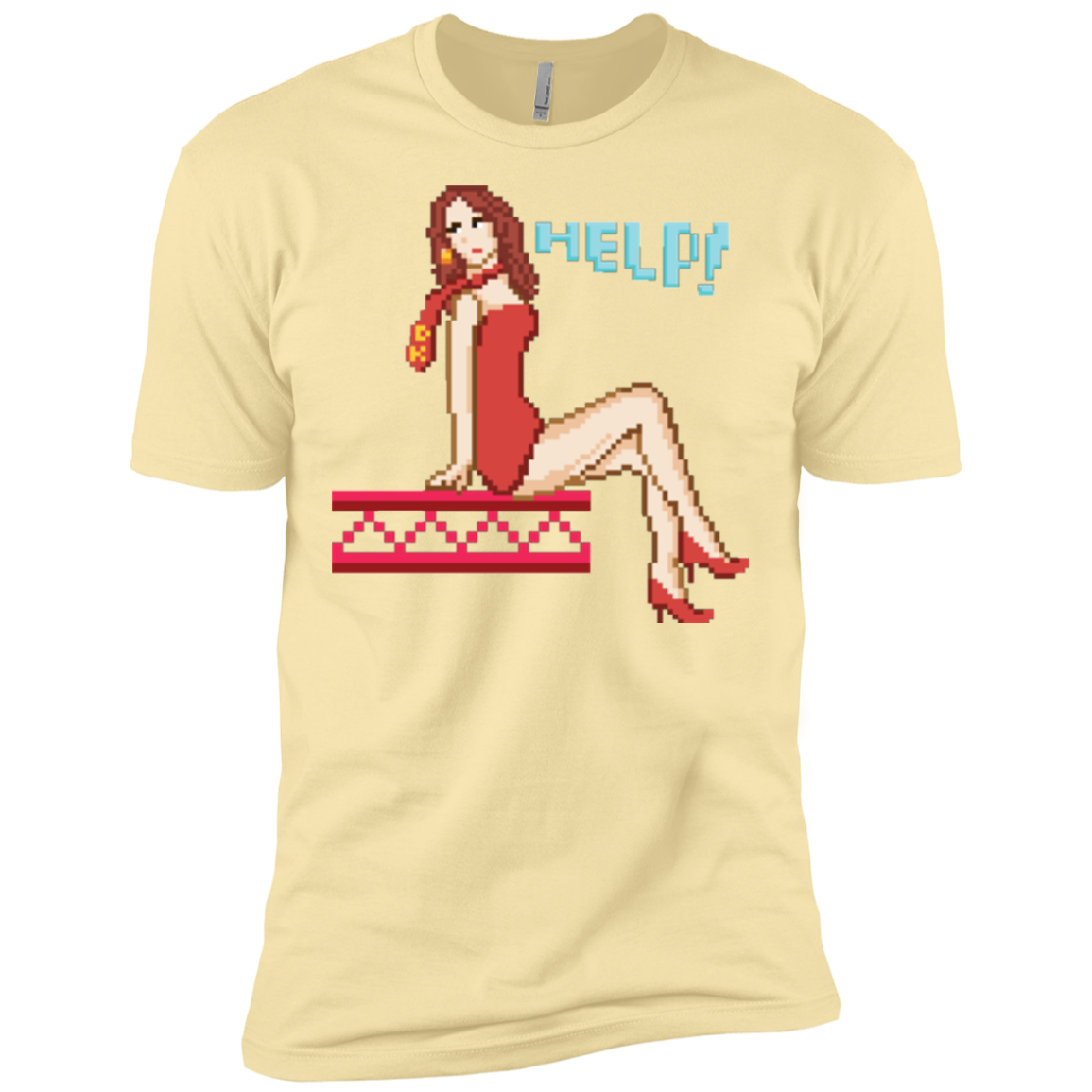 Pixel Pinup Pauline Men's Premium T-Shirt