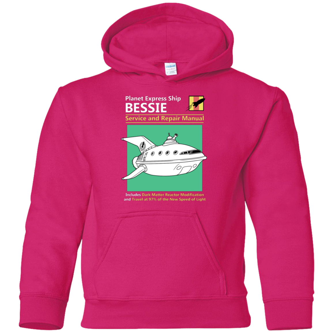 Bessie Service and Repair Manual Youth Hoodie