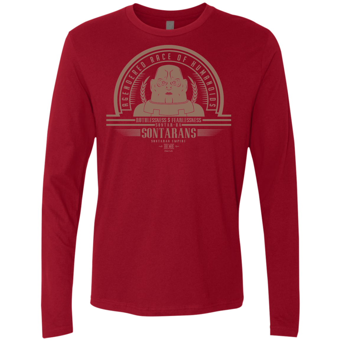 Who Villains Sontarans Men's Premium Long Sleeve