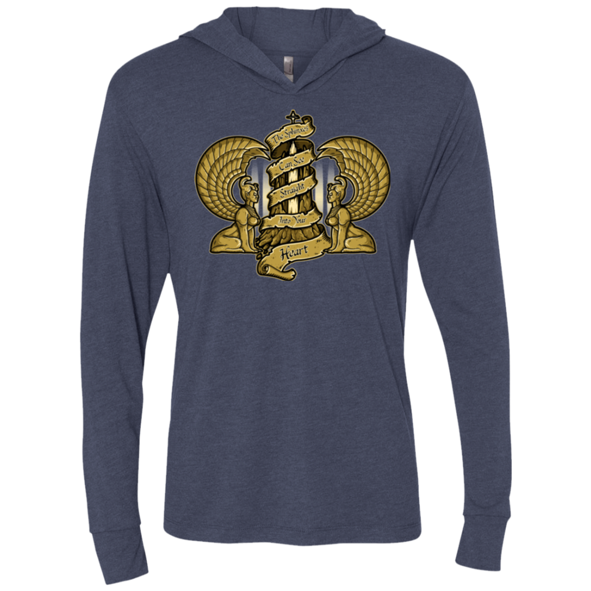 SOUTHERN ORACLE Triblend Long Sleeve Hoodie Tee