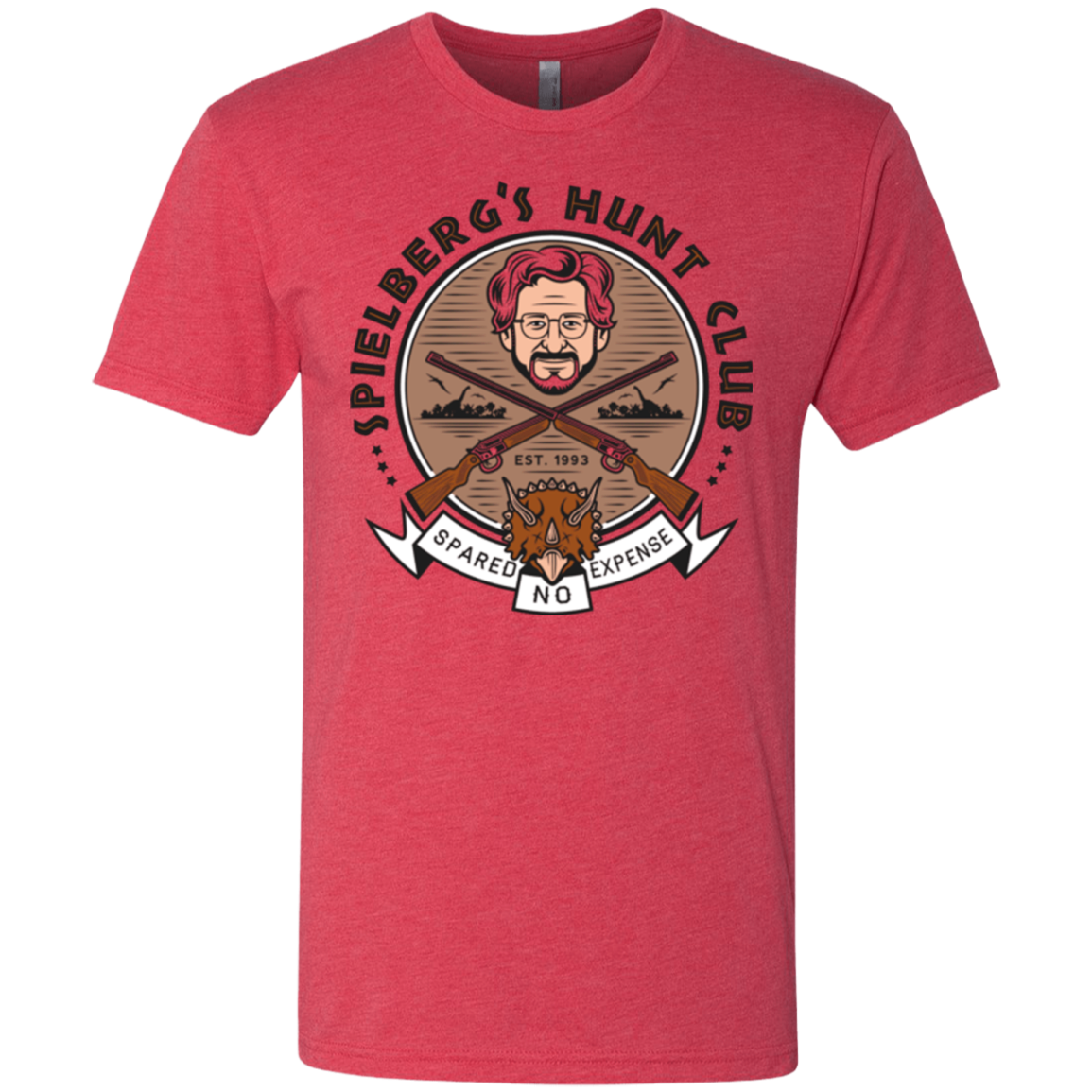 Triceratops Hunt Club Men's Triblend T-Shirt