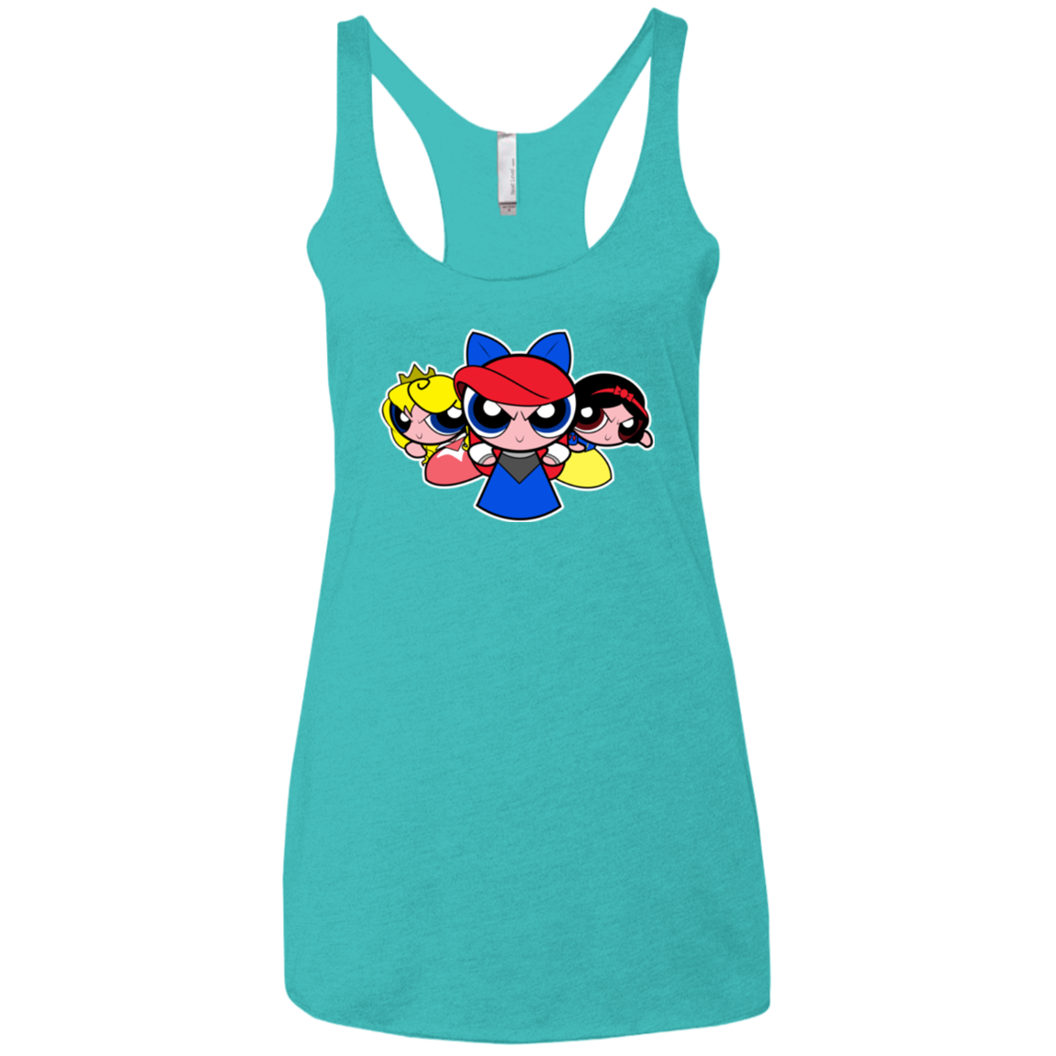 Princess Puff Girls Women's Triblend Racerback Tank