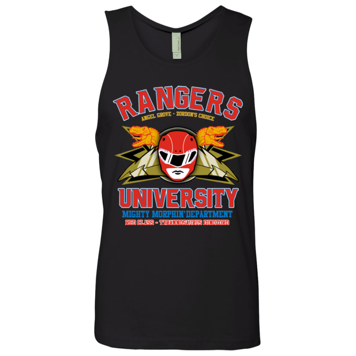 Rangers U - Red Ranger Men's Premium Tank Top