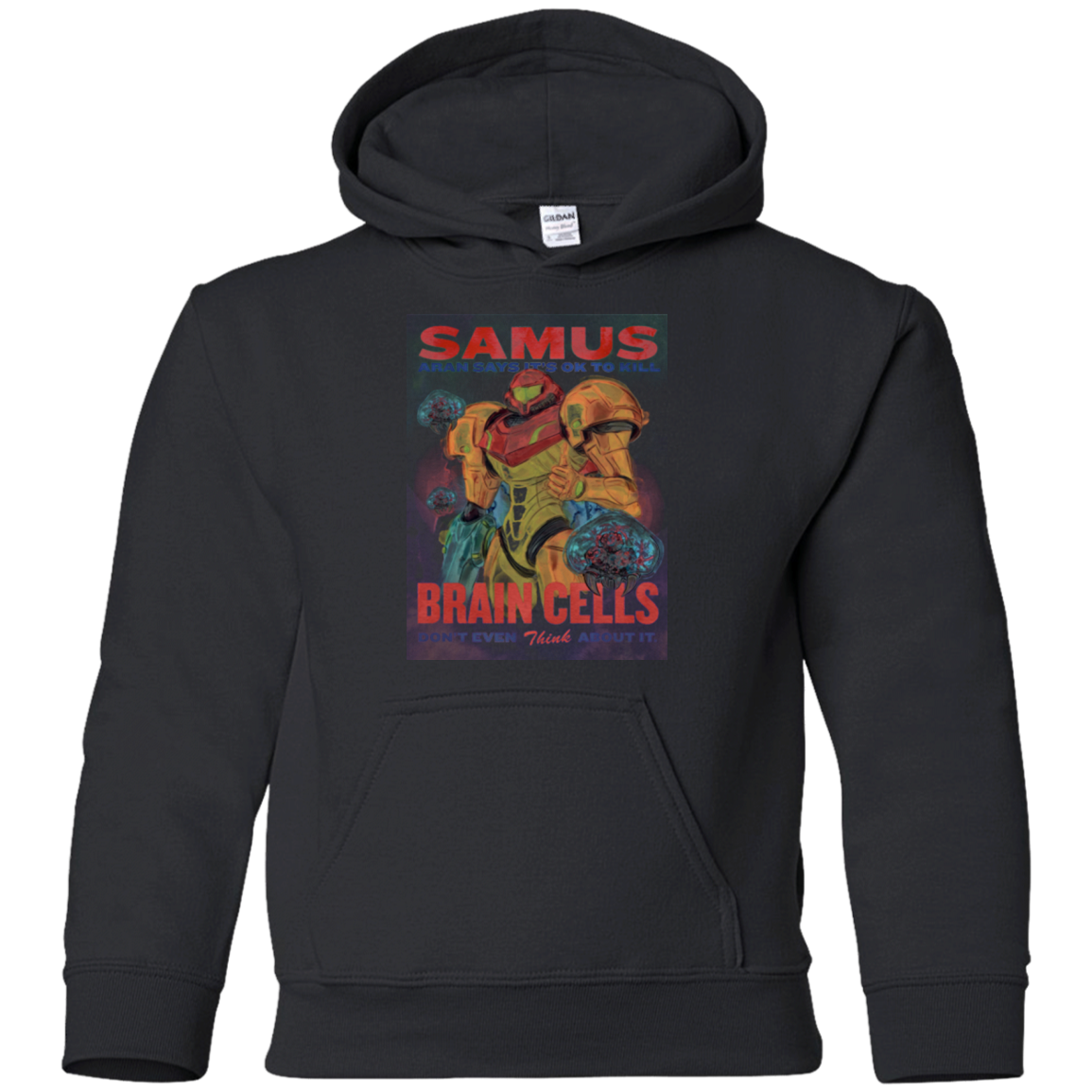 Samus Aran Propaganda Youth Hoodie