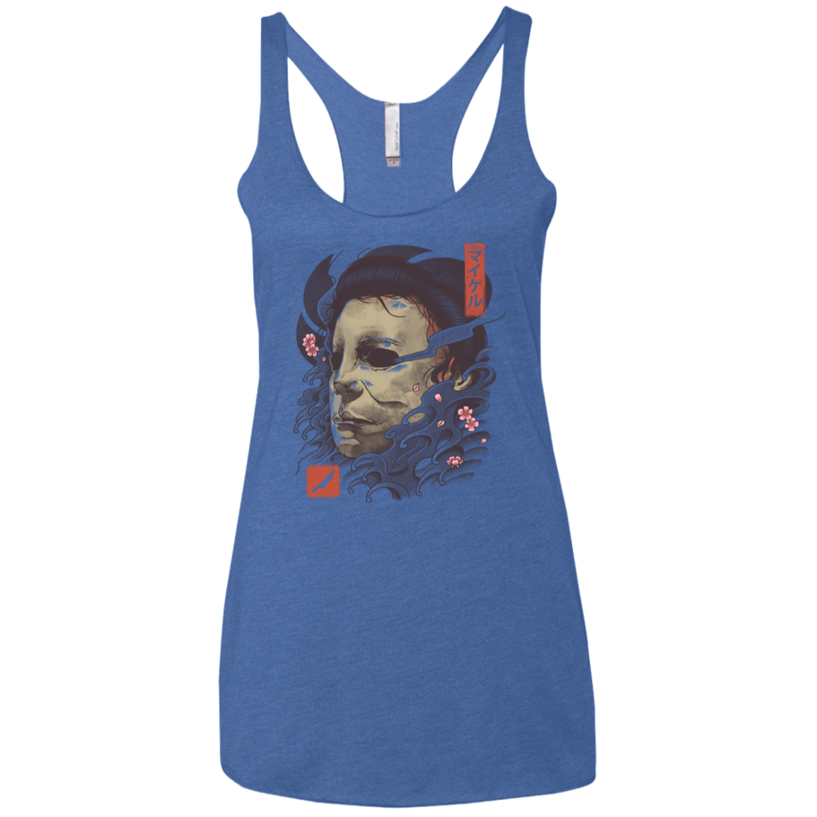 Oni Slasher Mask Women's Triblend Racerback Tank