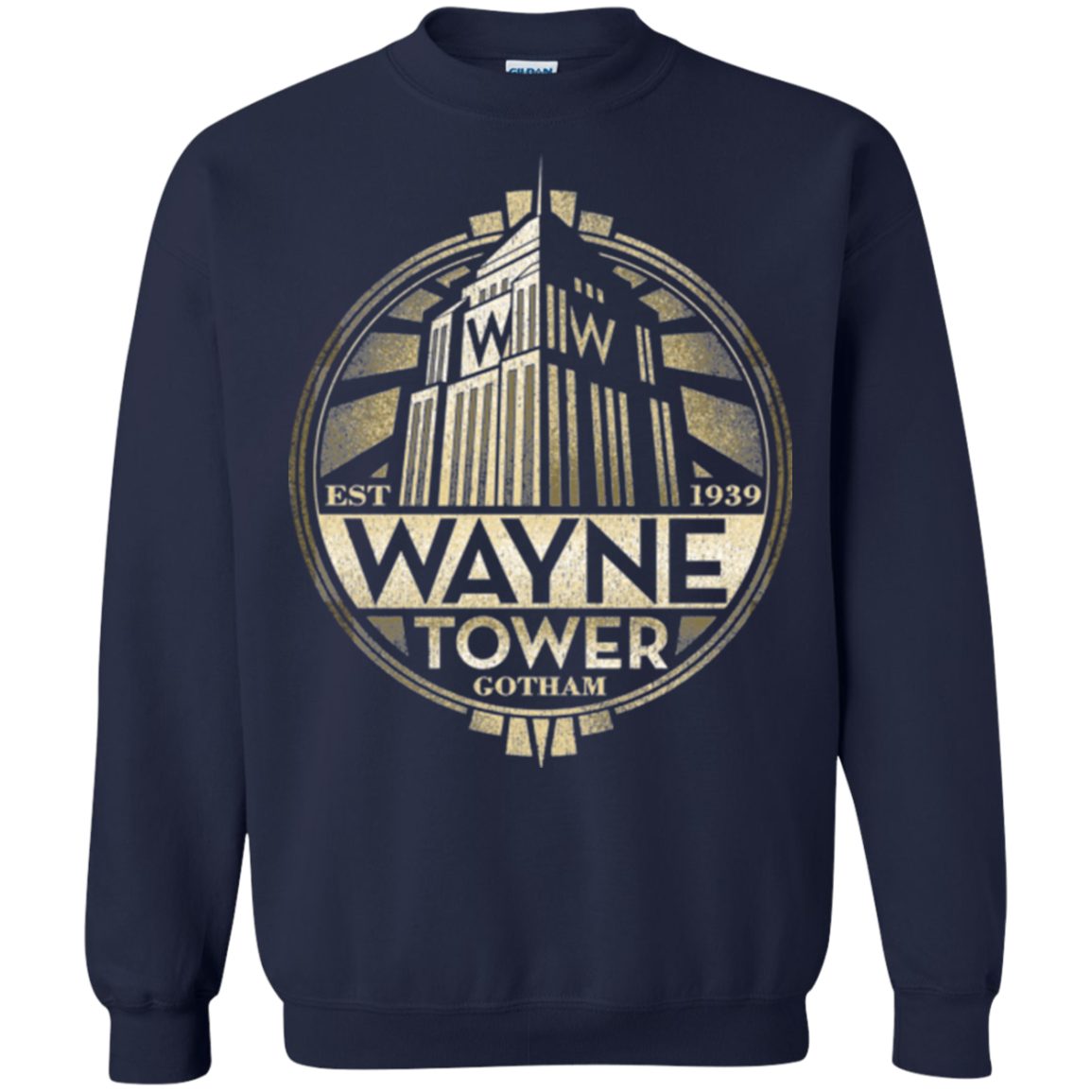 Wayne Tower Crewneck Sweatshirt