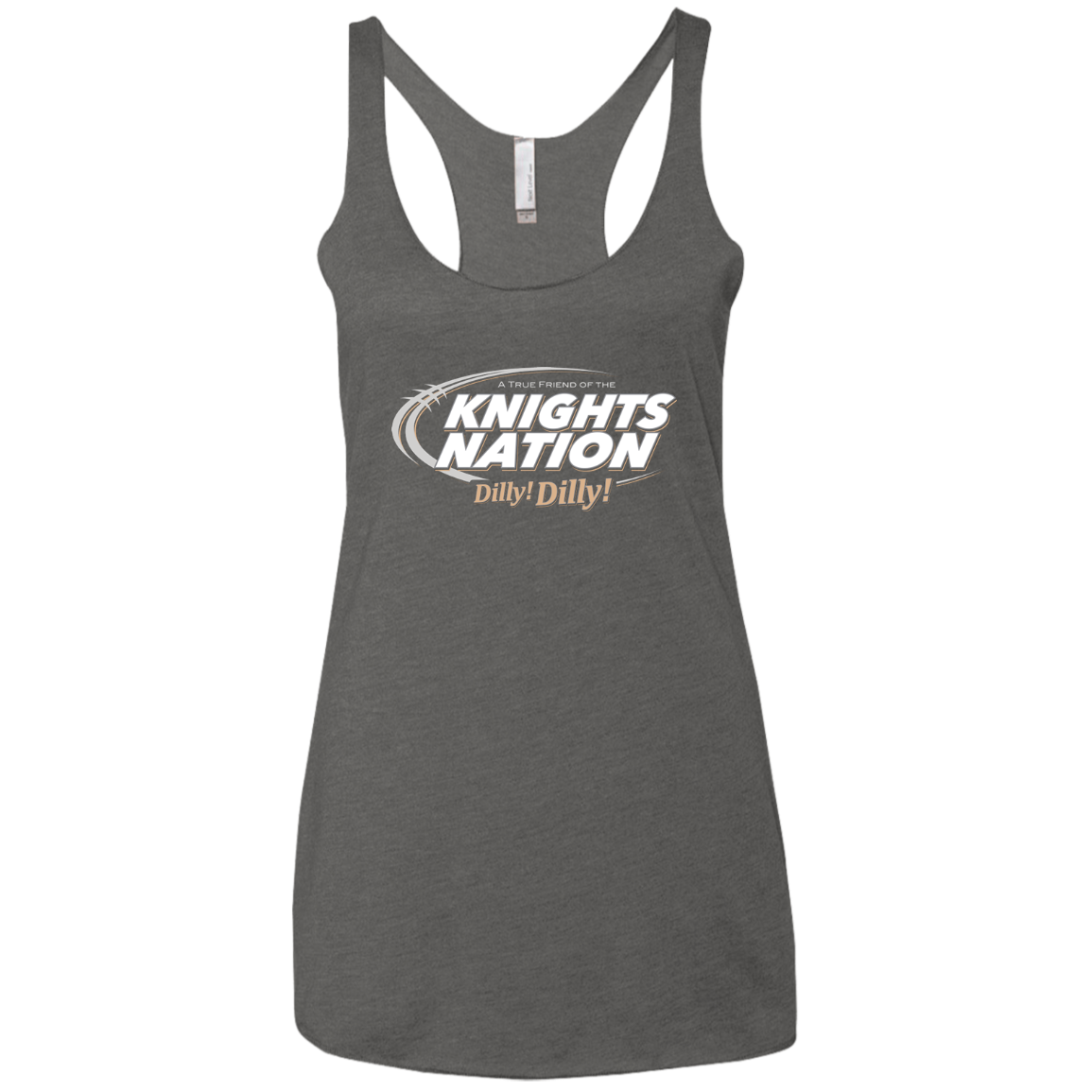 UCF Dilly Dilly Women's Triblend Racerback Tank