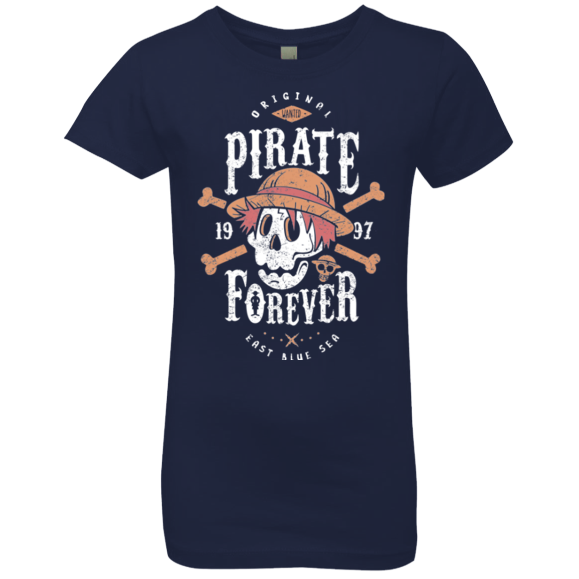 Wanted Pirate Forever Girls Premium T-Shirt