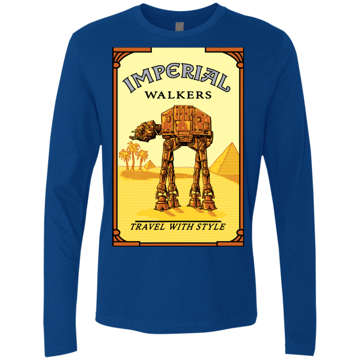Walk Like An Egyptian Men's Premium Long Sleeve