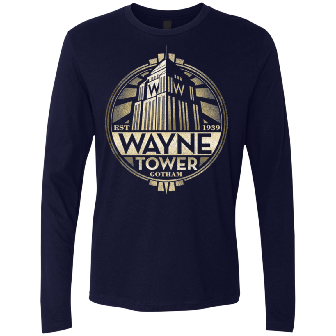 Wayne Tower Men's Premium Long Sleeve