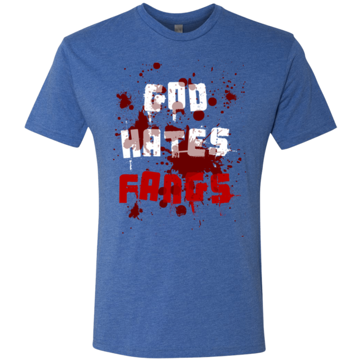 God hates fangs Men's Triblend T-Shirt