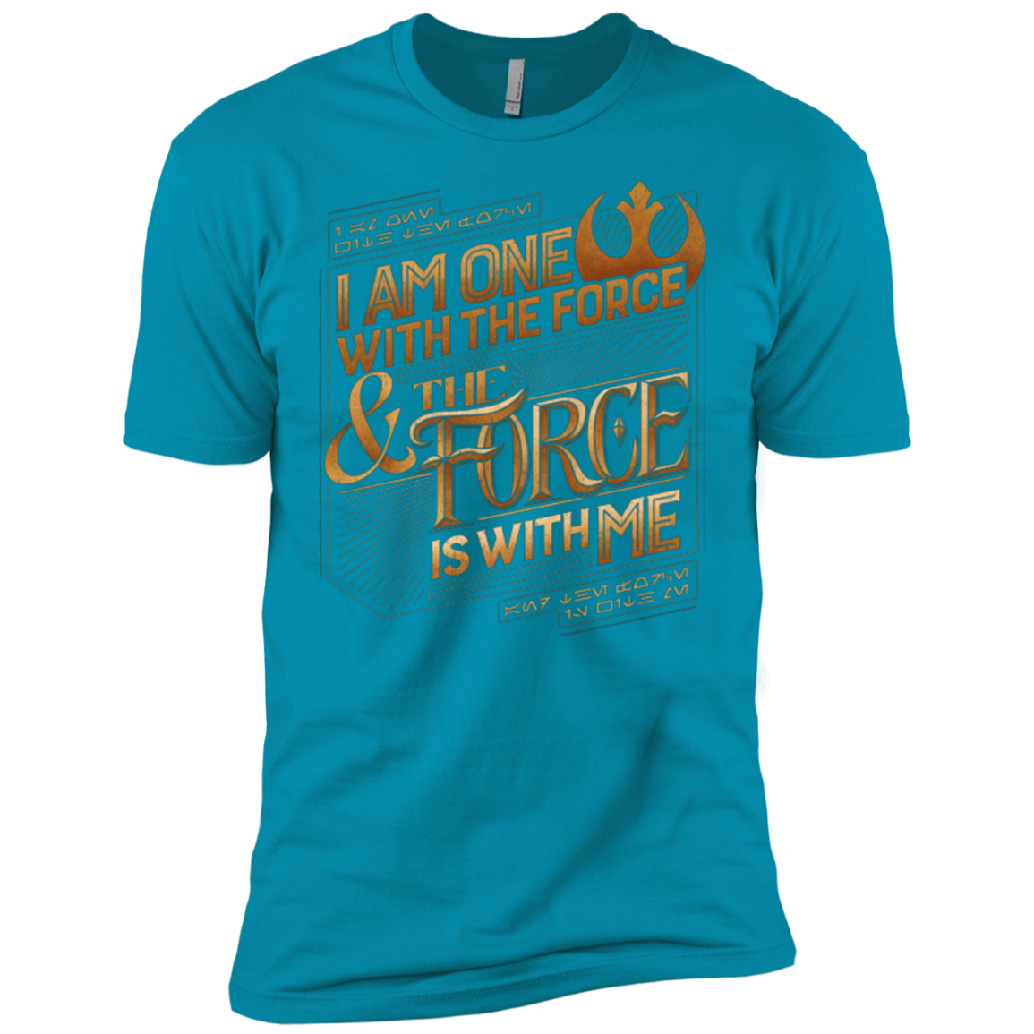 I Am One With The Force Boys Premium T-Shirt
