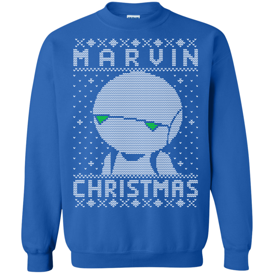 Marvin Christmas Crewneck Sweatshirt