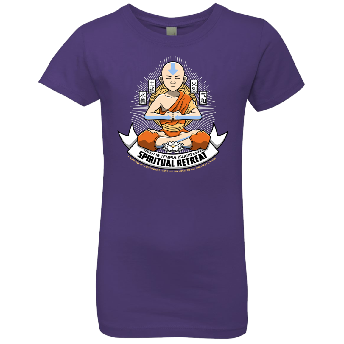 SPIRITUAL RETREATT Girls Premium T-Shirt