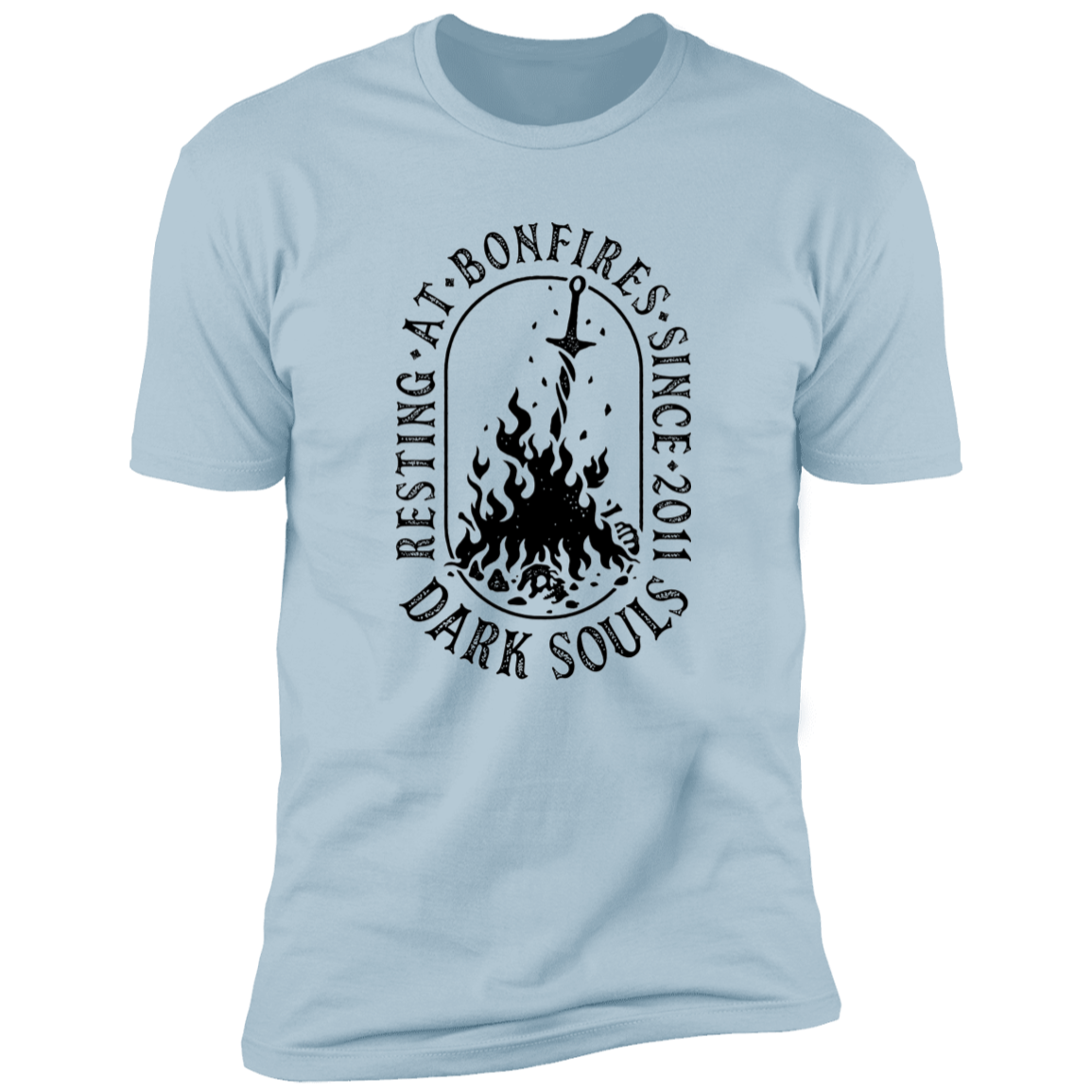 Resting at Bonfires Men's Premium T-Shirt