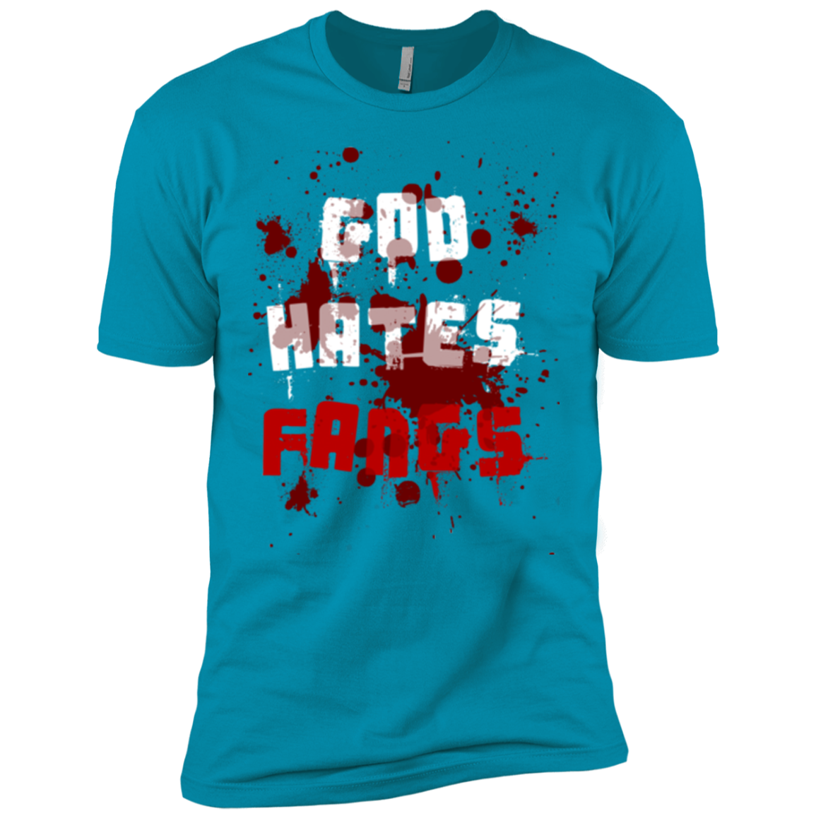 God hates fangs Men's Premium T-Shirt