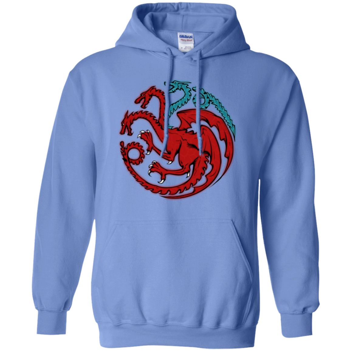 Trinity of fire and ice V2 Pullover Hoodie