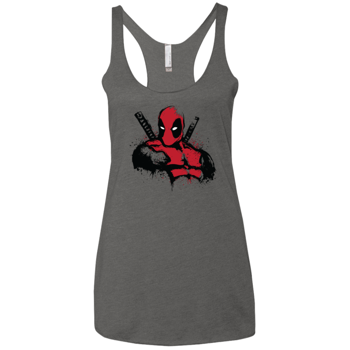 The Merc in Red Women's Triblend Racerback Tank
