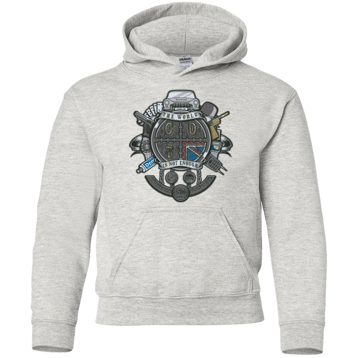 British Spy Crest Youth Hoodie