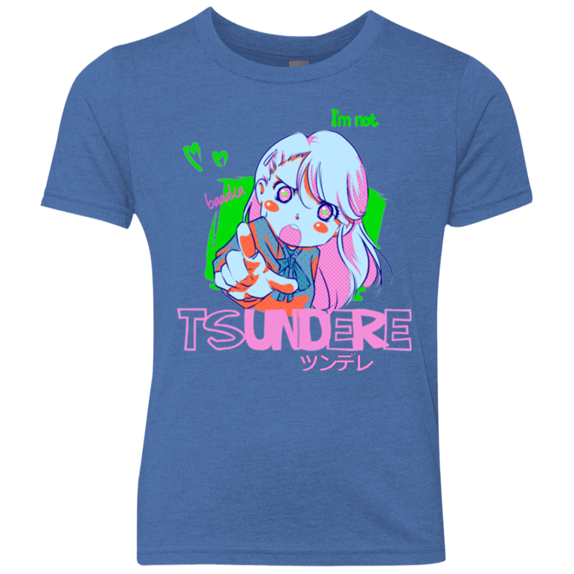 Tsundere Youth Triblend T-Shirt