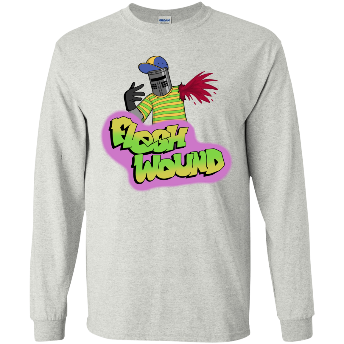 Flesh Wound Youth Long Sleeve T-Shirt