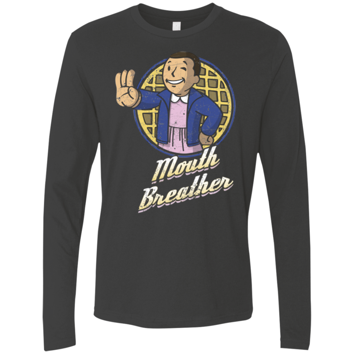 Mouth Breather Men's Premium Long Sleeve