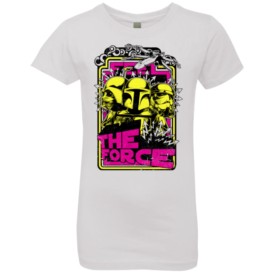 Feel The Force Girls Premium T-Shirt