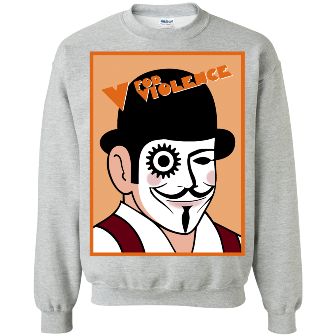 V for Violence Crewneck Sweatshirt