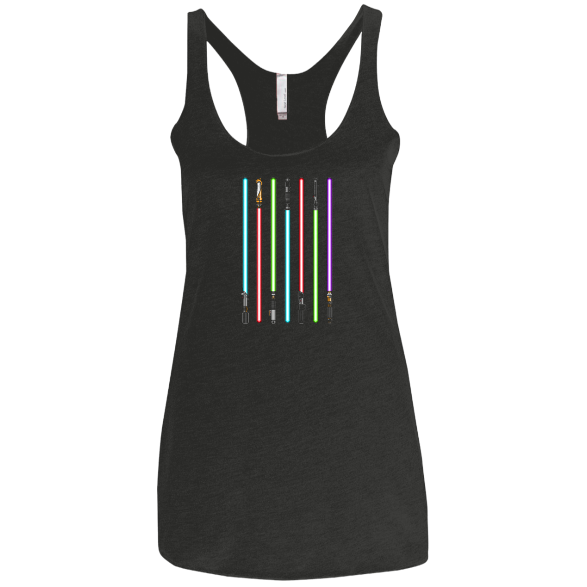 Choose Your Saber Women's Triblend Racerback Tank
