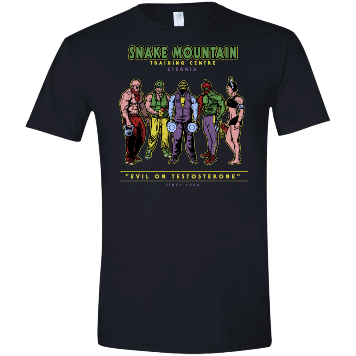 Evil On Testosterone Men's Semi-Fitted Softstyle