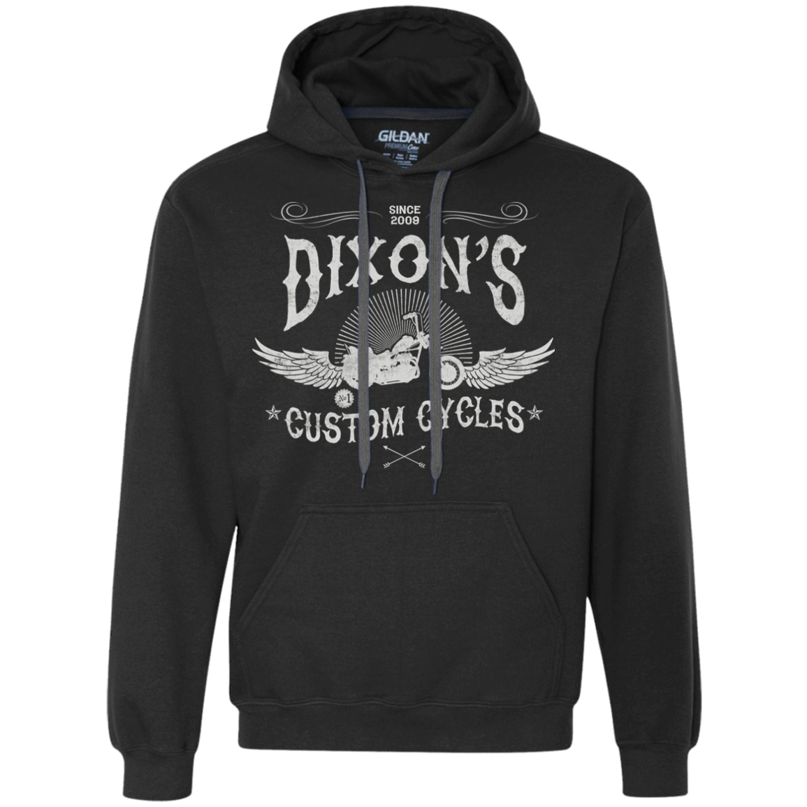 Ride Redneck Ride Premium Fleece Hoodie