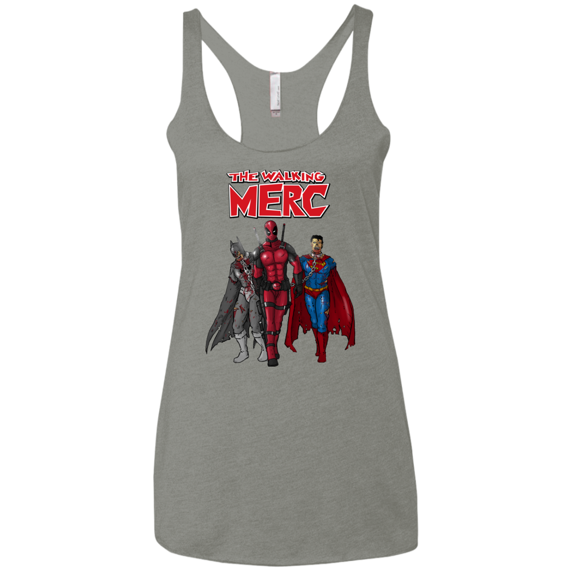 The Walking Merc Women's Triblend Racerback Tank
