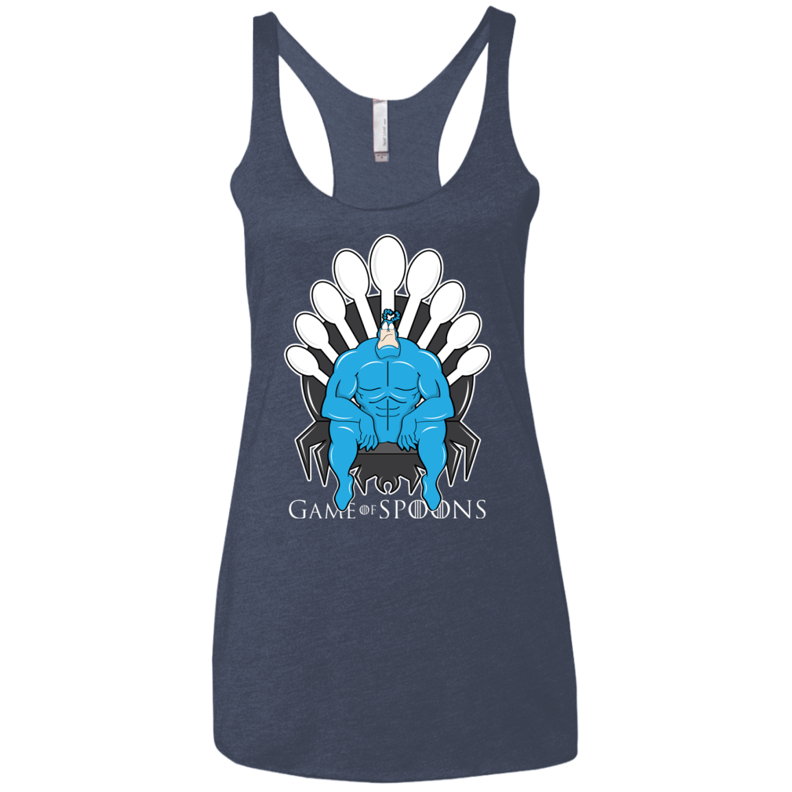 Game of Spoons Women's Triblend Racerback Tank