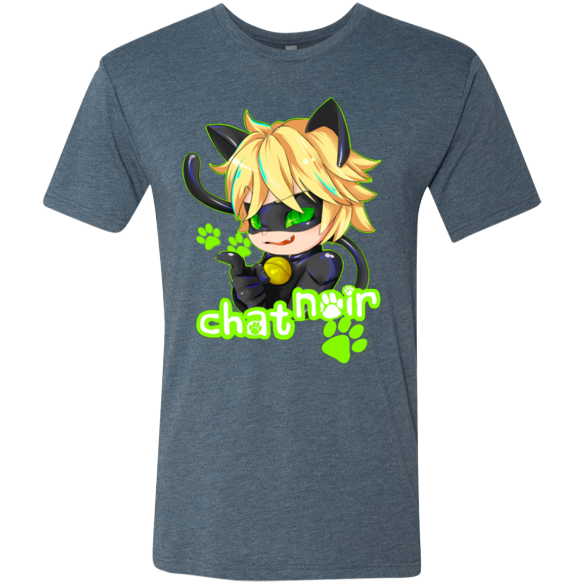 Chat Noir Men's Triblend T-Shirt