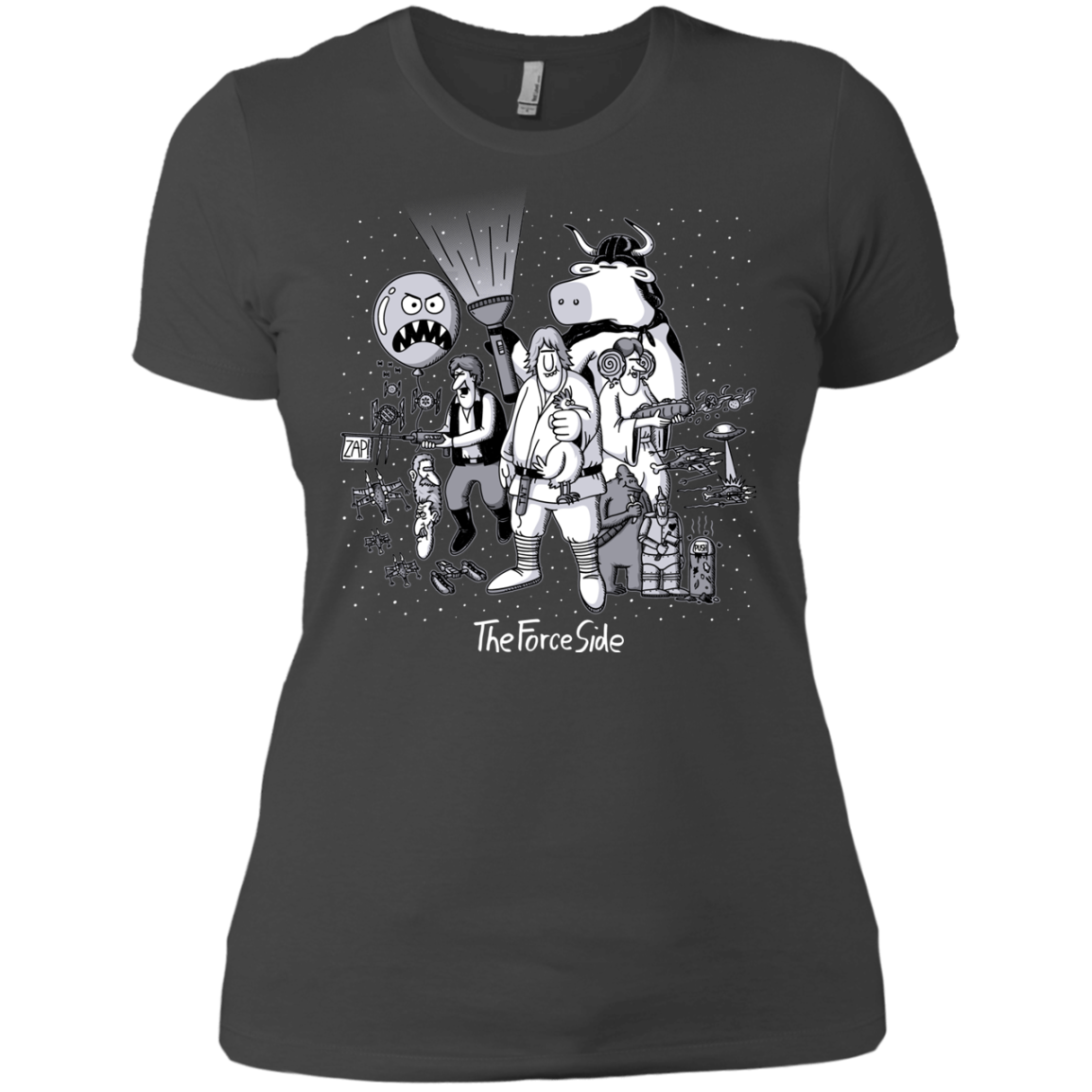 The Force Side Women's Premium T-Shirt