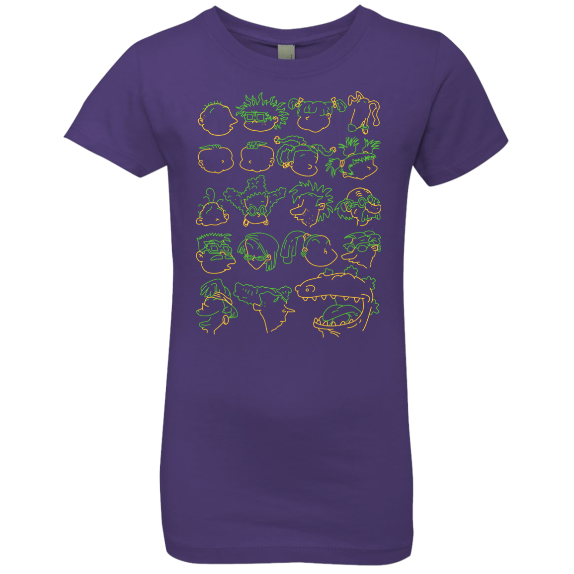 RUGRAT HEADS Girls Premium T-Shirt