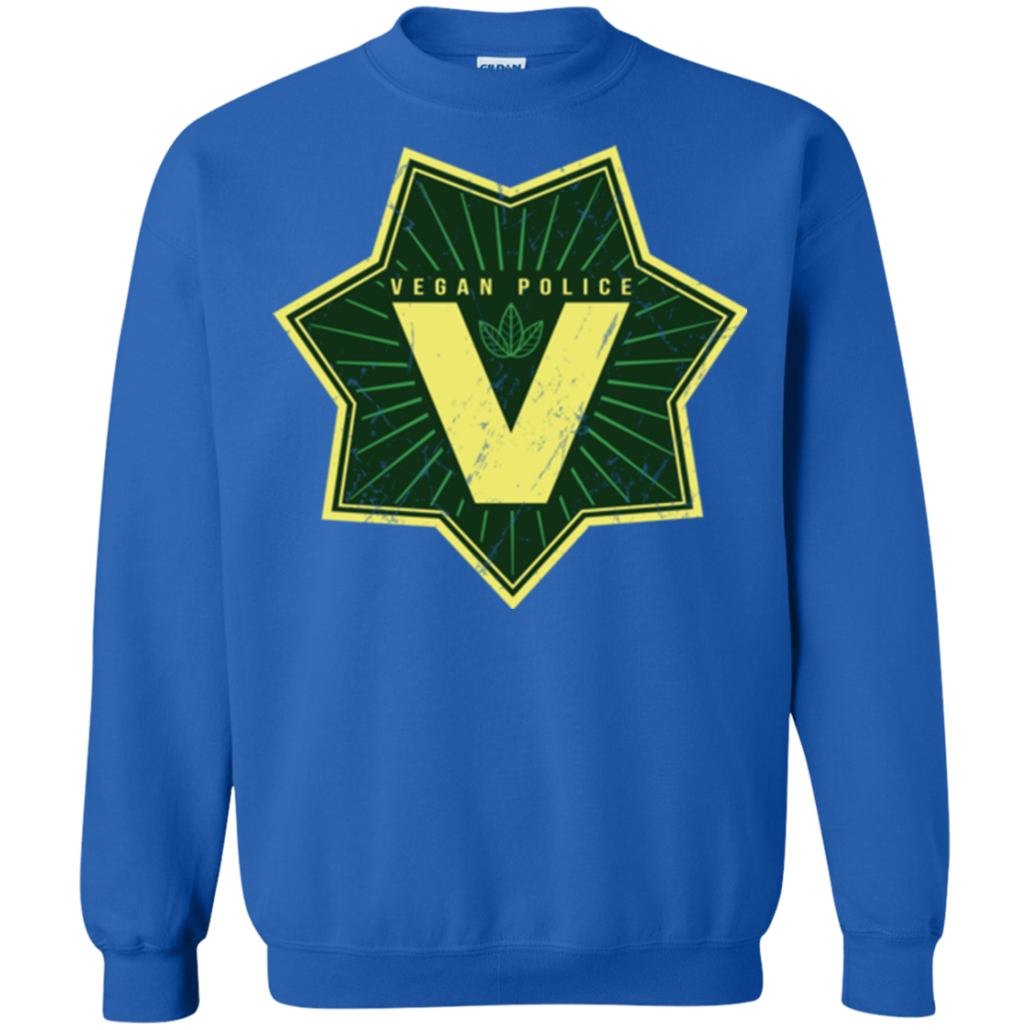 Vegan Police Crewneck Sweatshirt