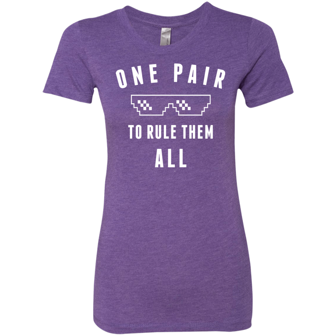 One pair Women's Triblend T-Shirt