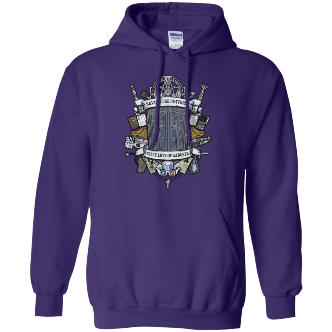 Timelord Crest Pullover Hoodie