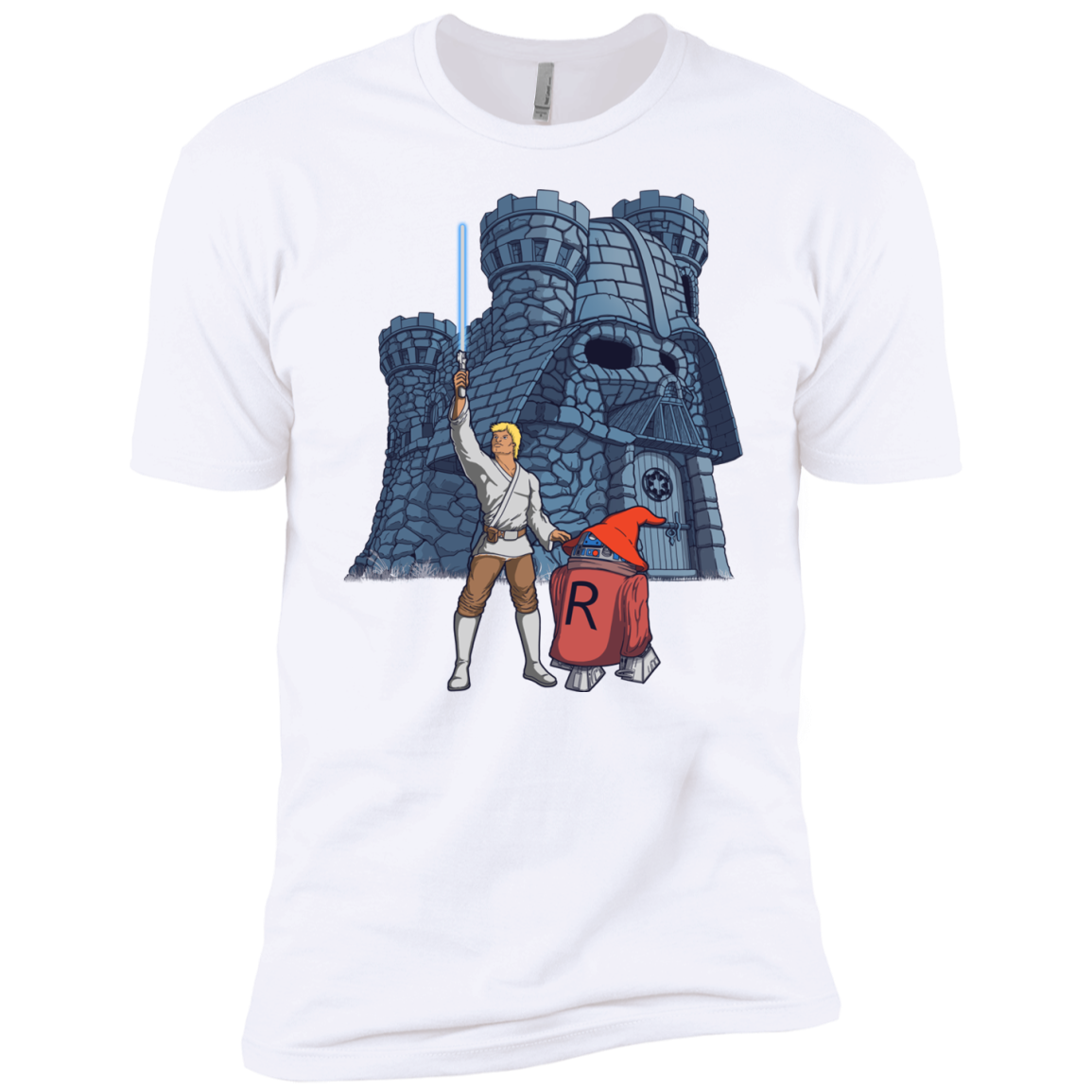 Darthskull Castle Boys Premium T-Shirt
