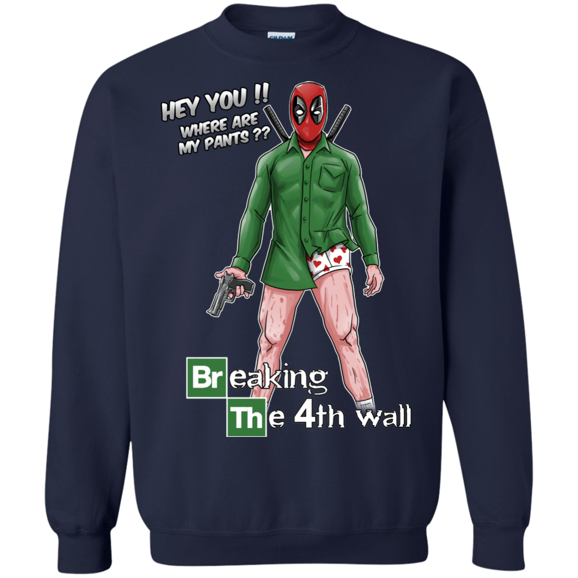 Breaking the 4th Wall Crewneck Sweatshirt