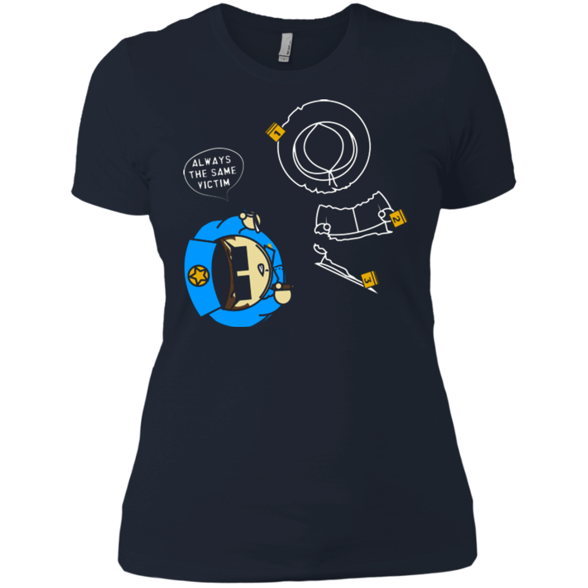 ALWAYS THE SAME VICTIM Women's Premium T-Shirt