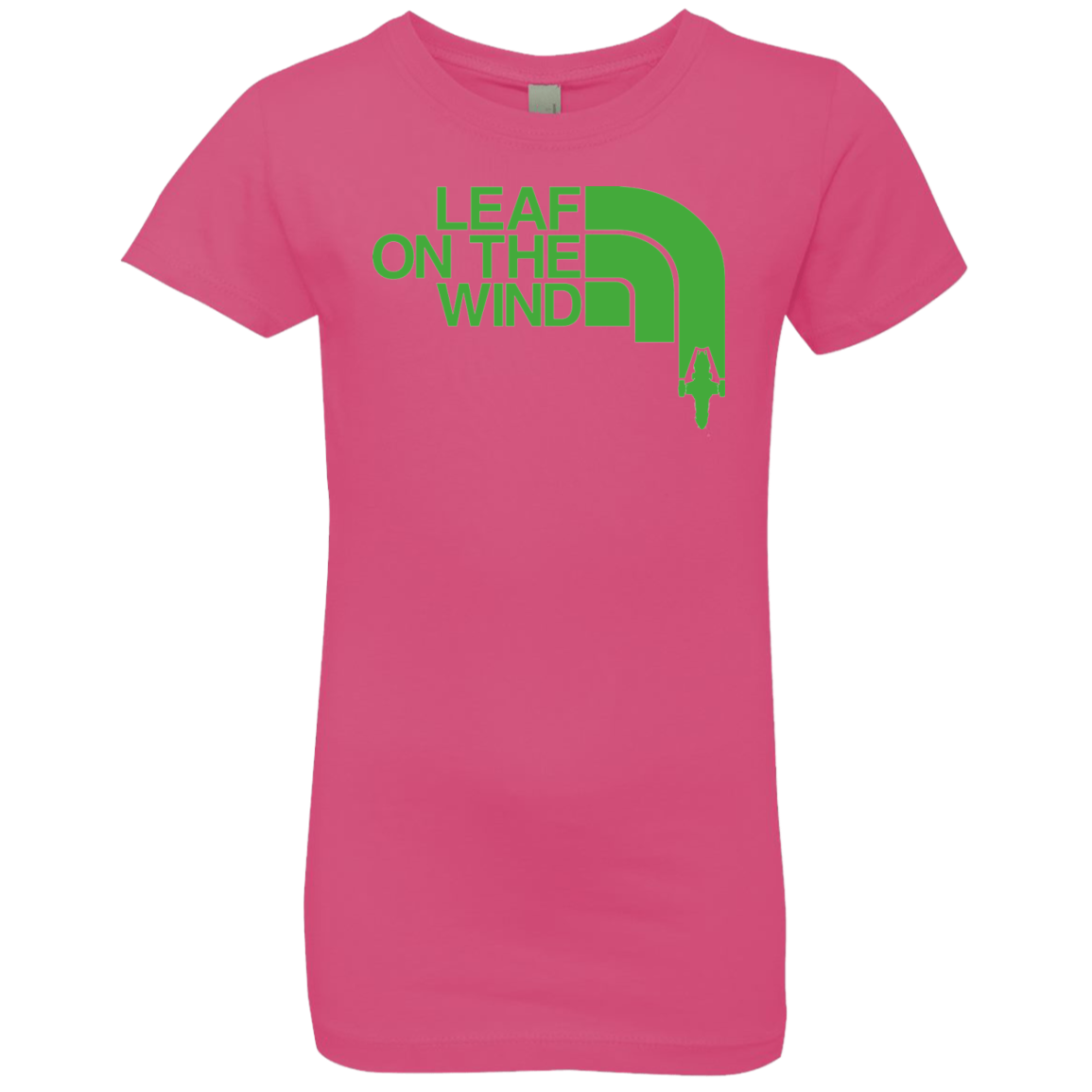 Leaf on the Wind Girls Premium T-Shirt